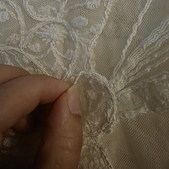 Sun Dance Elegant Lace Women Top Sz L - Picture 5 of 6